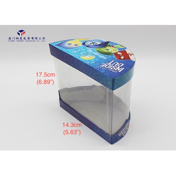 Semicircular Plastic Cylinder Packaging Tubes Unique Design For Bath Gift Set