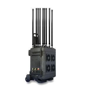 AC DC Powered Drone Jamming Defense System With Wide Frequency Range Up To 1km