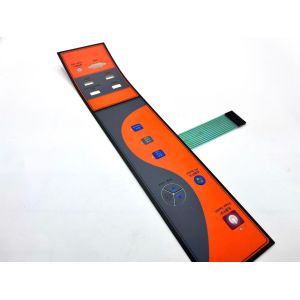 EL Backlit Poly Tactile Switch Keyboard Customized For Household Appliances