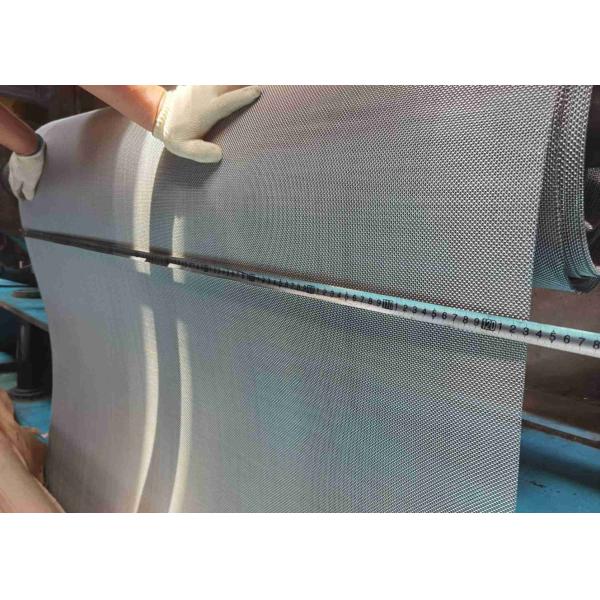 Quality Security Protection Metal Wire Mesh Screen Theft Proof Aluminum Profile Plain Weave for sale