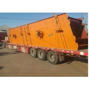 Aggregates Grading Inclined Vibrating Screen Machine 4 Deck Circular Type