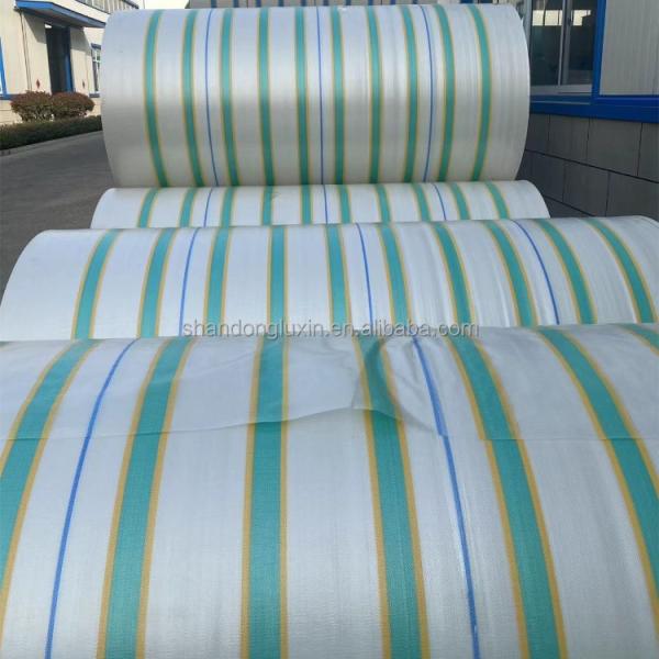 Sunlight Block Dust Proof Woven Tarpaulin Fabric in Customized Color for