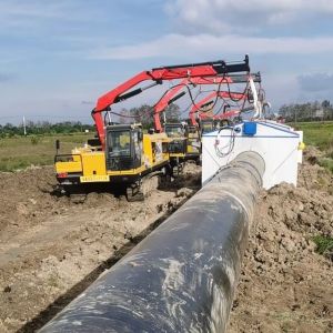 Onshore Offshore Pipeline Construction Using Pipe Welding Tent For Wind Proof