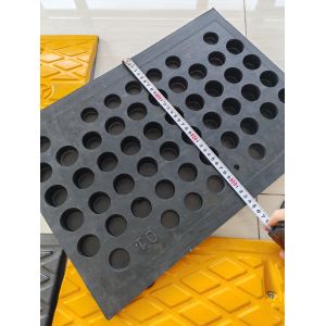Heavy Duty High-quality Block Road Speed Bumper Traffic Rubber Car Wheel Stopper
