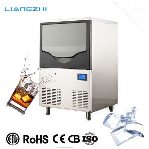 66 KG Per Day LZ-260 Panic Buying Moon Crescent Ice Making Machine with Air