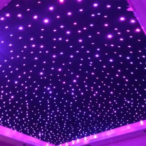 Fiber Optic Star Ceiling Panels RGBW LED Lighting Star Ceiling Panel With Remote