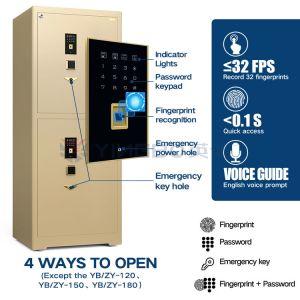 Liquid Crystal Display Panel Commercial Safe Box With Patent Solid Bolts And