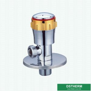 Gold Color Chromed Wall Mounted Kitchen Basin Water Round Handle Quick Open