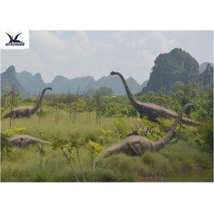 Realistic Ultra Giant Dinosaur Model For Jurassic Forest Decoration 110/220V