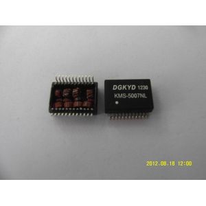 High Voltage Safety 24 PIN Power Ethernet Transformer SMD for 1000BASE