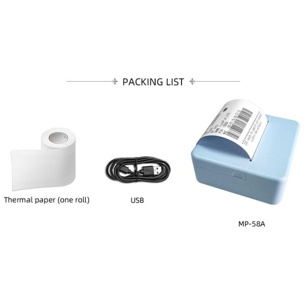 Performance Mini Portable Thermal Printer Bluetooth Injection Printer for EV Charger