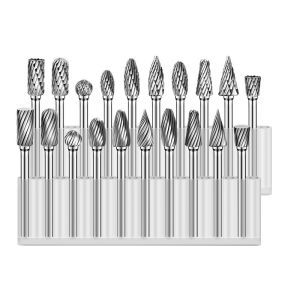 Customized Tungsten Carbide Burr Set for Rotary Tool Chucks and Hra85 Single Cut