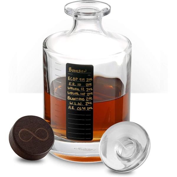 Glass Visa Bottle Sealing Type Cork 250ml 500ml 700ml 750ml Vodka Brandy Mini Bottle