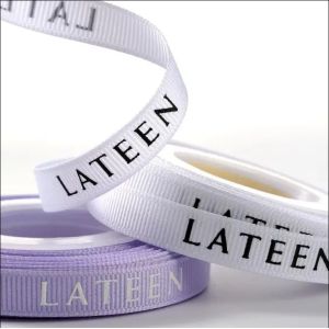 Custom Logo Polyester Ribbon for Gift Wrapping and Bow Making
