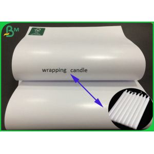 60g 70g 80g PE Coated Wrapping Paper For Packing Soap And Candle