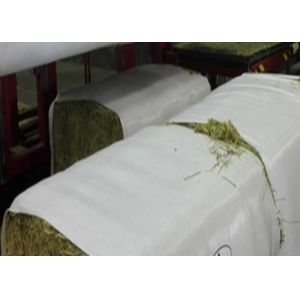 Moisture Proof Polypropylene Hay Bale Sleeves , Hay Bale Fabric Roll For Packing