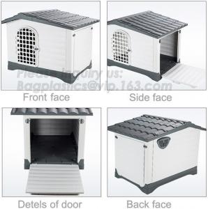 Wholesale Different plastic dog house/ pet kennel/garden house for dog, Eco Friendly Plastic Dog House/Durable Cat Plastic House from china suppliers