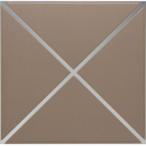 Metallic Mirror Artistic Ceiling Tiles / Decorative Drop Ceiling panel 300mm x