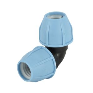 Plastic Pn10 PN16 Irrigation Elbow HDPE PP PE Compression Fittings