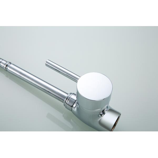 Modern 2 Function Pull Down Kitchen Faucet with Ceramic Valve Core and Brass Material