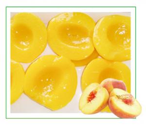 China Peach Jelly Organic Canned Fruit , No Added Sugar Tinned Fruit For Babies on sale