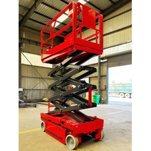Mini Electric Aerial Work Platform 6m 8m 10m Self Propelled Crawler Hydraulic