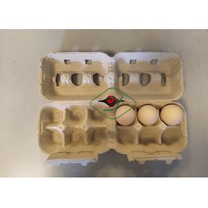 Aluminum 12 Seats Pulp Mold / Molded Pulp Egg Cartons With CNC Process