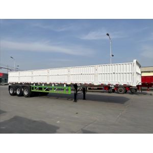 Enhanced Heavy-Duty Side Wall Container Semi Trailer Versatile Durable And