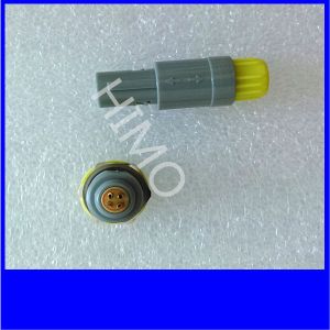 4pin lemo medical connector PAG.M0.4GL.AC39AZ blue,grey,red color