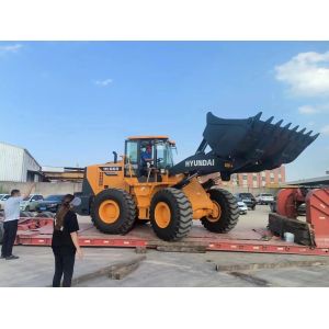 High-Performance Wheel Loader Hyundai Durable Construction Machinery