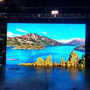 Front Service Indoor Full Color LED Display Noiseless Design Fast Locking System