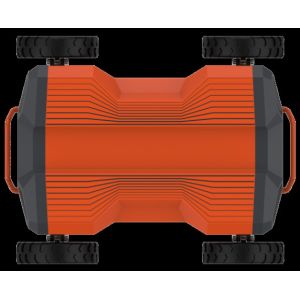 100kg Max Load Ip68 4 Wheel Robot Chassis Explosion Proof