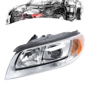 Left Headlight Xenon 31214415 For S80 Models