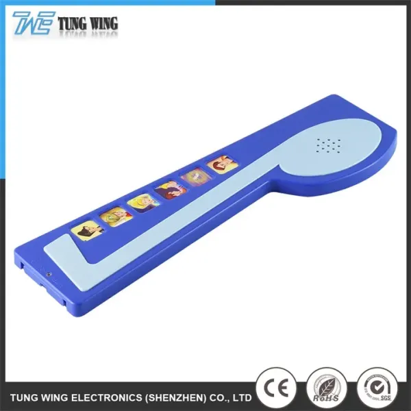 Customized Push Button Sound Module with Sound Recording and Remote Control for Children's Educational Toy Book