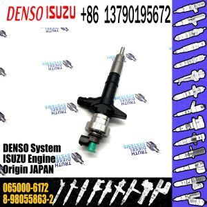 diesel engine fuel injector 065000-6172 common rail injector 8-98055863-2 engine