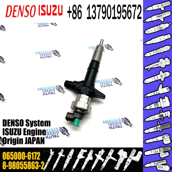 diesel engine fuel injector 065000-6172 common rail injector 8-98055863-2 engine