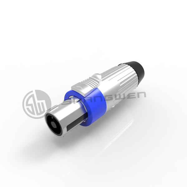 SpeakerON Loudspeaker Connector Ip54 Waterproof 4 Pin Plug Connector