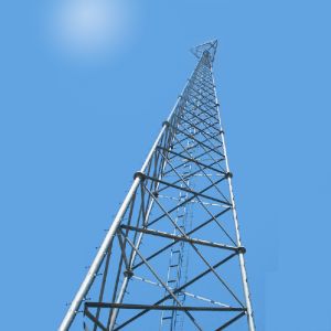 Self Supporting 4g Wifi Lattice Steel 3 Legged Tower