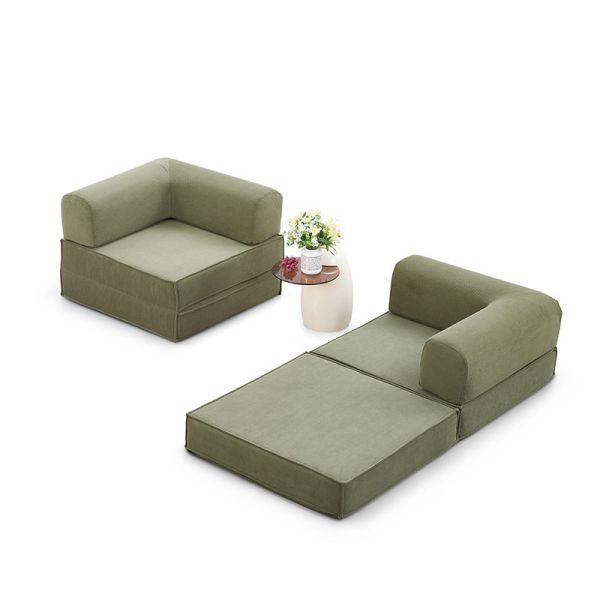 Vacuum Compressed Sofa Bed In Box Modular Sponge Filling Unpacking Friendly Apartment Living Furniture
