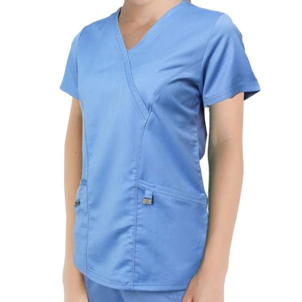 Spandex Short Sleeve Medical Uniform