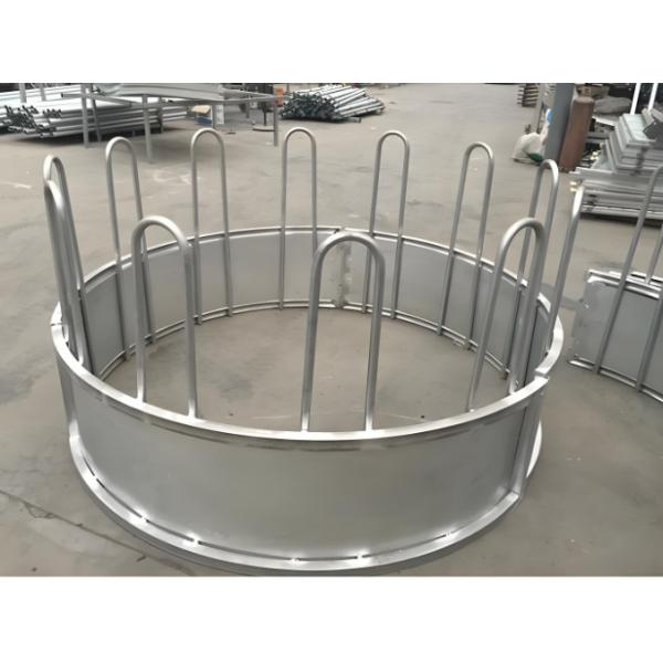 Quality 6 Rails Welded Cattle Feeder Panels Galvanized Metal Livestock Fence for sale