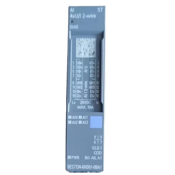 6ES7134-6HD01-0BA1 SIMATIC ET 200SP AI 4XU/I 2-wire Analog Input Module for