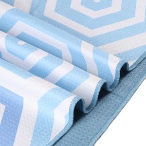 90x180 Volleyball Beach Microfiber Sports Towel Custom Pattern ODM