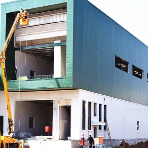 Custom Steel Frame Building 30m Span Prefabricated Warehouse