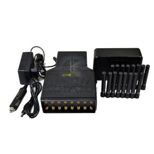 16 Channel Handheld Mobile Phone Signal Jammer AC110 -220V For WiFi 5G GPS