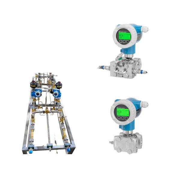 Quality Fuel Gas Skids  With  Highly and Accurate Deltabar PMD75B  Endress + Hauser Pressure Transmitter for sale