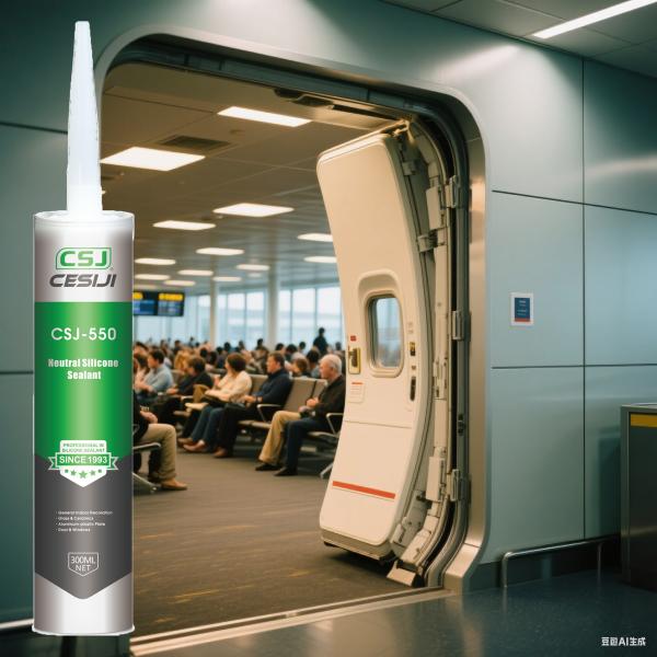 Non Corrosive Neutral Silicone Sealant For Sealing Ceramics / Aluminum Plastic