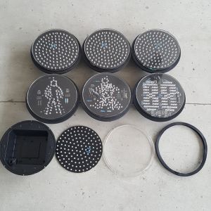 Clear / Curve Flat Round Lenses 200MM LED Road Traffic Light Module Round