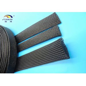 Wholesale Non flammable Polyester braided Sleeve , Wear resistant Cable Sleeves for Wire Harness from china suppliers