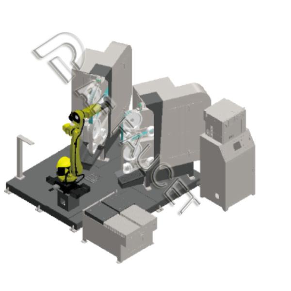 RTAF-AG0204M- Robot Grinding Machine For Medium Size Sanitaryware Brass